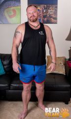 Graydon Emory Ford  Solo Photos  Blue Shorts Pic 1