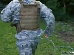 Male army training film of gay sex xxx Jungle drill fest