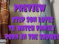 Step Son Loves To Watch Family  Porn In The Shower PreviewPr