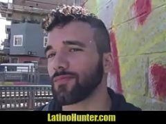 Straight Bearded Latino Flip Fuck bareback LatinoHunter.com
