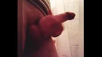 Beating off my uncut cock once in a while