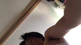 Japanese high school student who likes sex doing highintensi