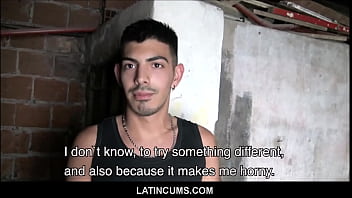 Skinny Amateur Latino Twink Paid Cash To Fuck Stranger POV