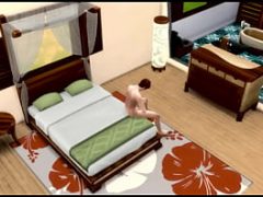 SimusSul descubre a su amigo masturbarse y le ayuda Sims 4