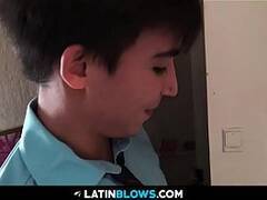 Colombian Boy Fulfills His Fantasy with His Friends Brother 