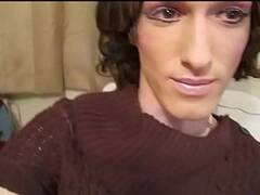 Sexy Big Cock Tranny Love being a Sissy