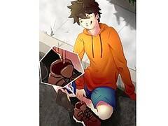 Anime Boy Feet 8