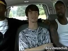 Blacks On Boy  True Interracial Hardcore Gay fuck 22