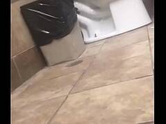 Spying on a Latin dude pissing