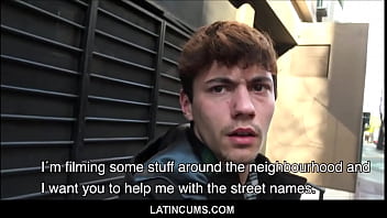 Young Amateur Latino Twink Boy Paid Cash Fuck Stranger POV