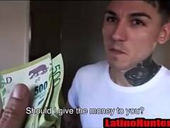 Latino Men fuck cock for money  LATINOHUNTER.COM