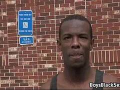 BlacksOnBoys  Black Gay Dude Fuck White Twink 18