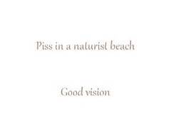 PISS IN A PUBLIC NATURIST BEACH  Thanks for watching hello