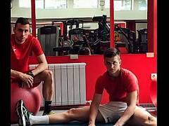 Bulgarian twink work out