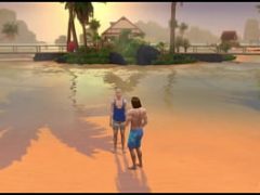 SimusSul Playa nudista Sims 4