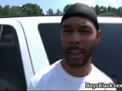 Blacks On Boys  Rough Gay Interracial Nasty Fucking Video 07