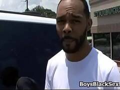 Blacks On Boys  Hardcore Gay Fuck Scene Video 12