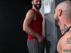 Muscle Guys Jessie Colter and Jake Morgan Fucking