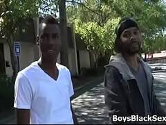 Blacks On Boys  Gay Interracial Hardcore Bareback Fuck 08