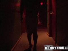 Shabe Frost in public bathroom orgy free gay video