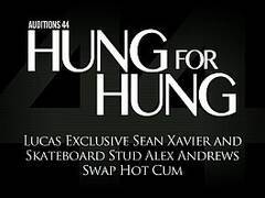 Blond Skater Twink Alex Andrews Takes Huge Black Cock from S