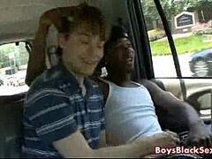 Sexy White Gay Dude Fucked By Black Muscular Guy 12