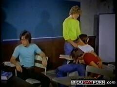 Classroom Orgy from KEPT AFTER SCHOOL 1982