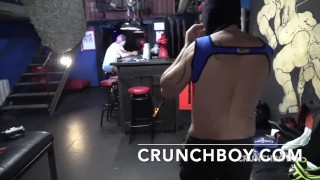 the sexy Ronal TRYP fucked bareback by Jess ROYAN for Crunch
