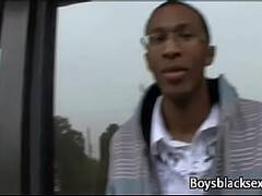 Blacks On Boys  Interracial Nasty Gay Fucking Video 10
