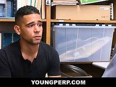 Mall Cop Bareback Fucking Young White Latin Boy  YOUNGPERP.C