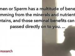 Sperm Drink Benefits