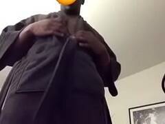 Willy17 big black cock jumping tease