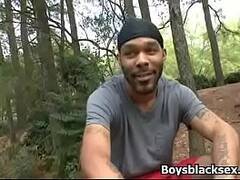 Blacks On Boys  Interracial Hardcore Bareback Fuck Movie 14