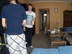 Teen boy attacked and sexualy abused by a horny roommate