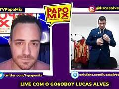 Assista o stripper especial do gogoboy Lucas Alves em live d