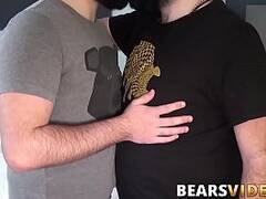 Bears Jean Paul and Bear Silien wear leather while plowing