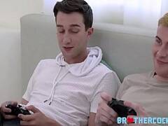 Brothers Play With Each Others JoystickKai Masters, Braden T