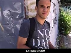 Virgin Amateur Latino Twink Hector Paid Cash To Fuck Filmmak
