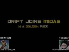 Fortnite Drift joins Midas... in a Golden Fuck