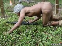 Gay army men sucking dicks and military guys with erections 