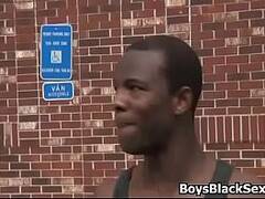 Blacks On Boys  Hardcore Gay Interracial Sex 18