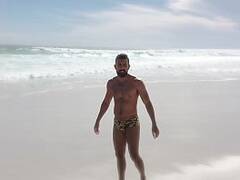 Naked On The Beach