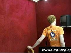 Gay hardcore gloryhole and gay handjob 18