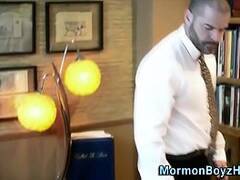 Bound mormon creampied