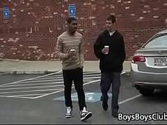Black Muscular Gay Man Fuck WHite Teen Boy 10