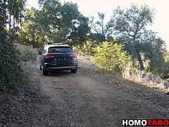 Gay stepbrothers fucking in the middle of nowhere
