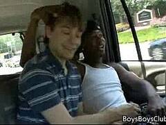 Blacks On Boys  Black Muscled Dude Fucking White Gay Boy 17