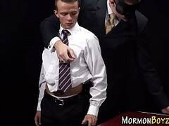 Mormon teen gets jizzy