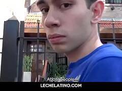 Straight Latino Boy Takes Cock In Mouth And Ass  LECHELATINO