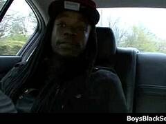Blacks on boys  Nasty gay interracial hardcore action 04
